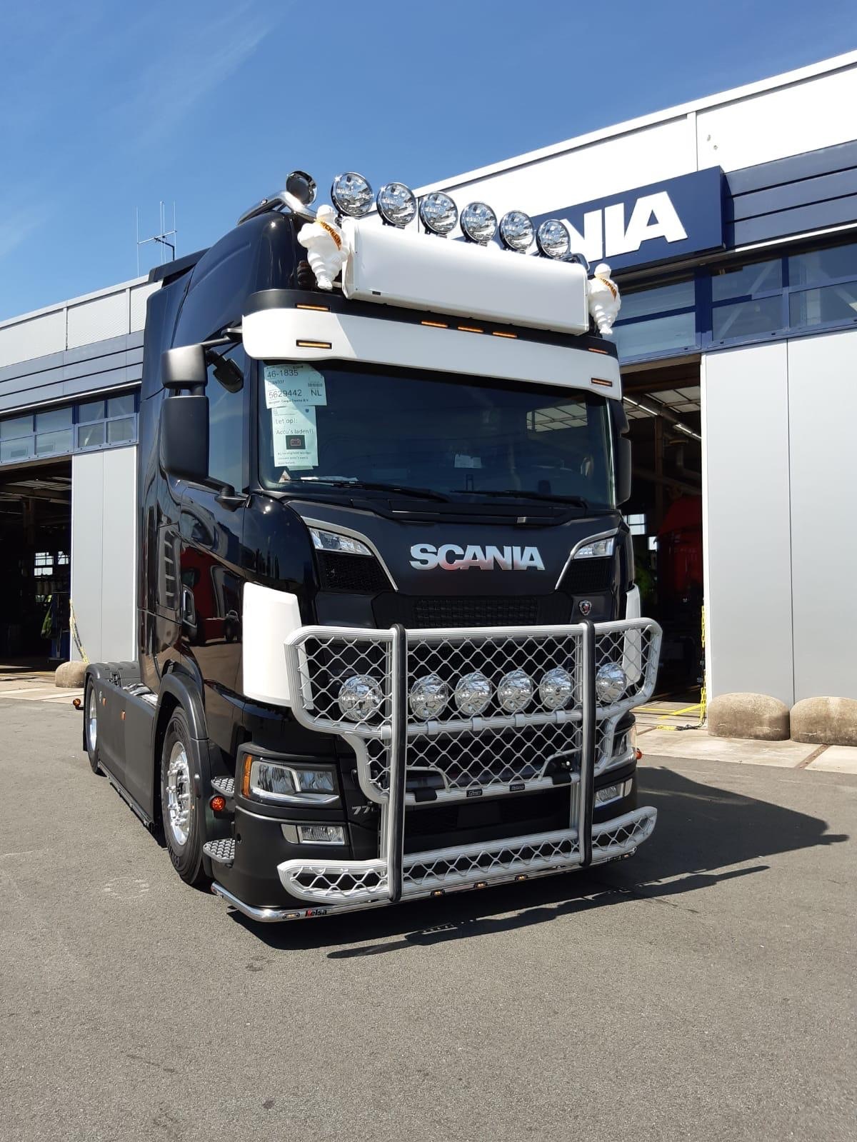 TruckStyle Sweden Zonneklep Scania NextGen 35cm