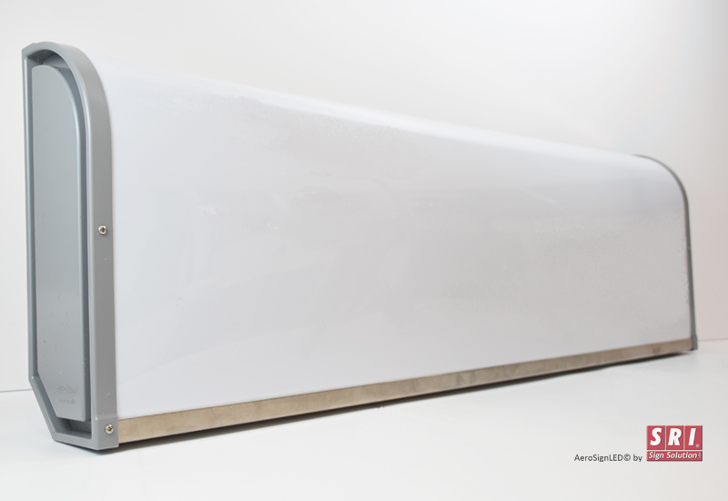 SRI Sign Solution SRI Frontplaat 160x40x15cm Aerosign