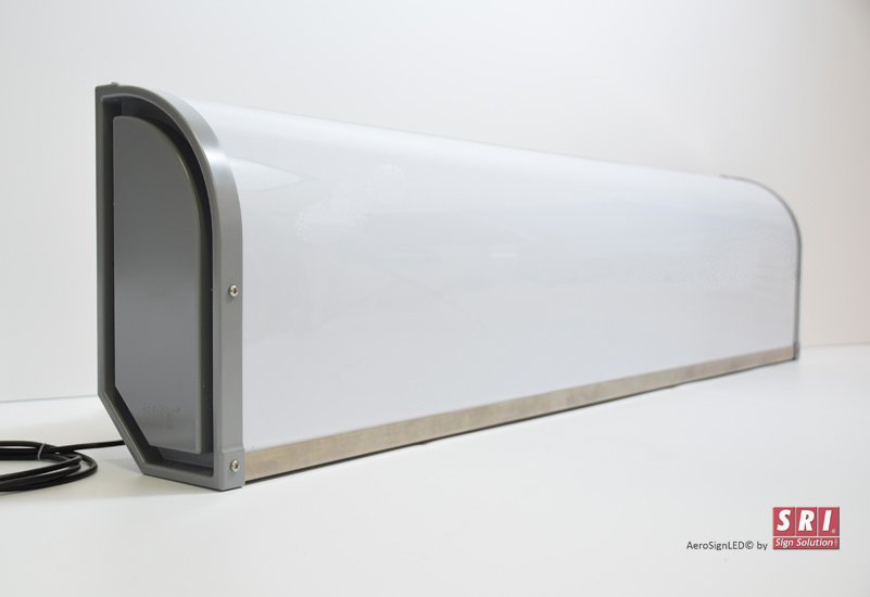 SRI Sign Solution SRI Frontplaat 160x30x15cm Aerosign