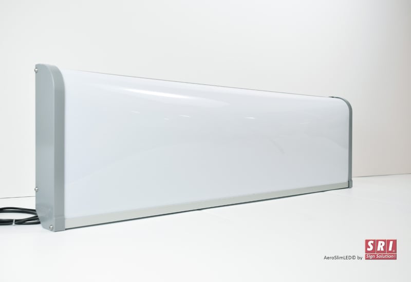 SRI Sign Solution SRI Frontplatte 125 × 30 × 8 cm Aeroslim