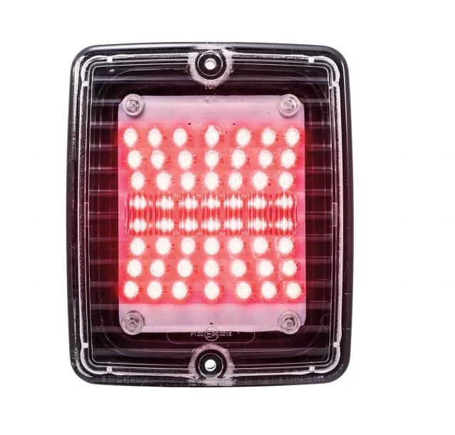 Strands Izeled Nebelleuchte quadratisch helles Glas