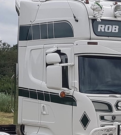 Seitenfenster-Windabweiser Scania Serie 4 und R