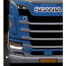 Scania Dagrijverlichting Scania NG wit/oranje/flitser