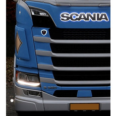 Scania Światła do jazdy dziennej Scania NG bursztynowe/białe/migające