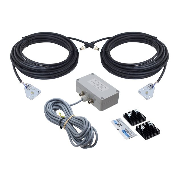 Dagrijverlichting Scania NG wit/oranje/flitser