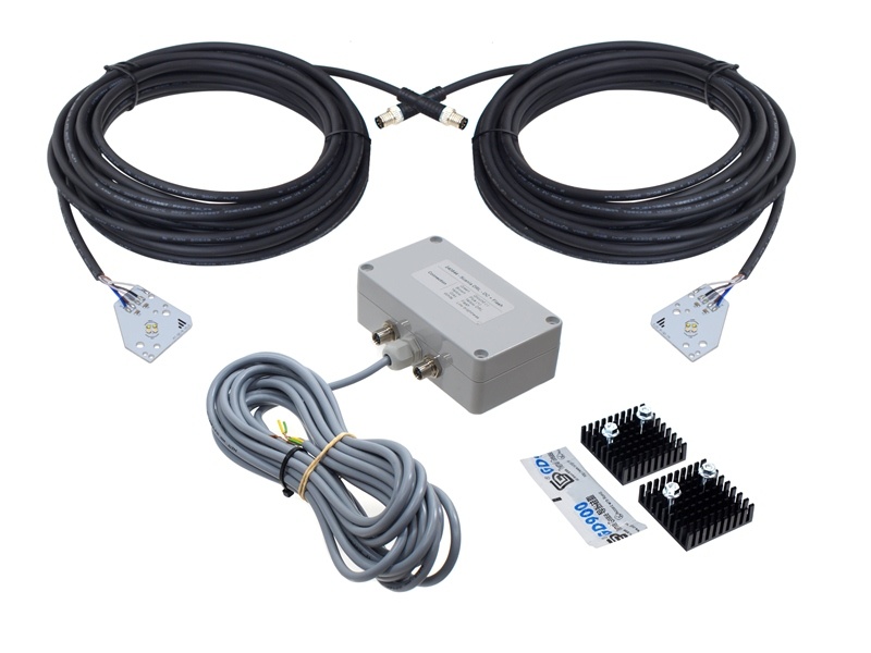 Dagrijverlichting Scania NG wit/oranje/flitser