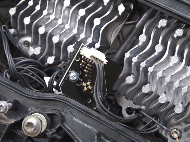 Dagrijverlichting Scania NG wit/oranje/flitser