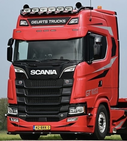 Coles Custom 1-teilige Sonnenblende Scania NG