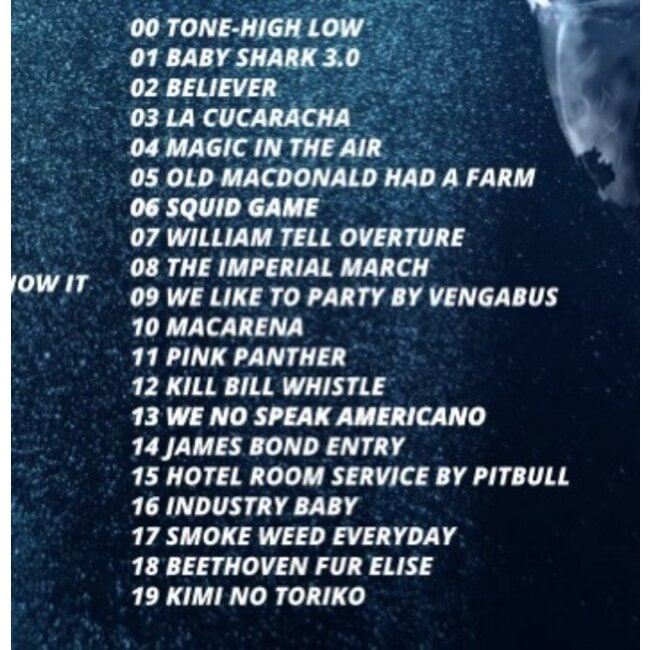 Sygnał pneumatyczny Basuri baby shark 3.0 - 20 melodii