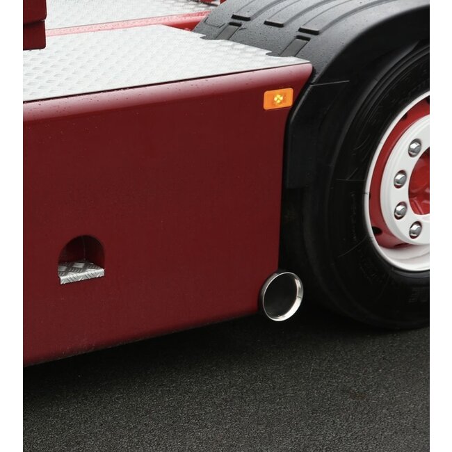 Końcowa rura wydechowa ze stali nierdzewnej 154 mm