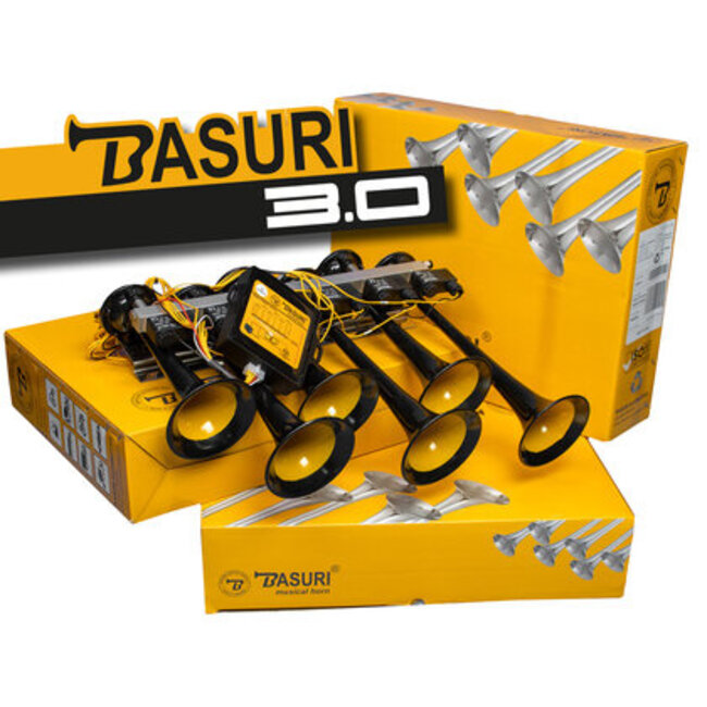 Basuri baby shark 3.0 airhorn - 20 melodier