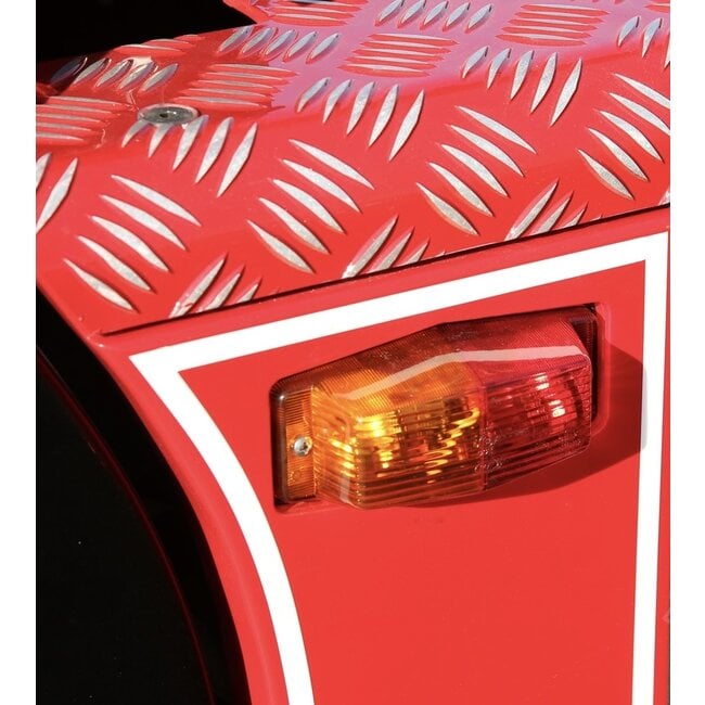 Feu de position double brûleur rouge / orange