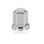 Universeel Plastic chrome wheel nut caps