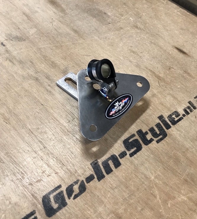 Support de feu Michelin en acier inoxydable avec raccord