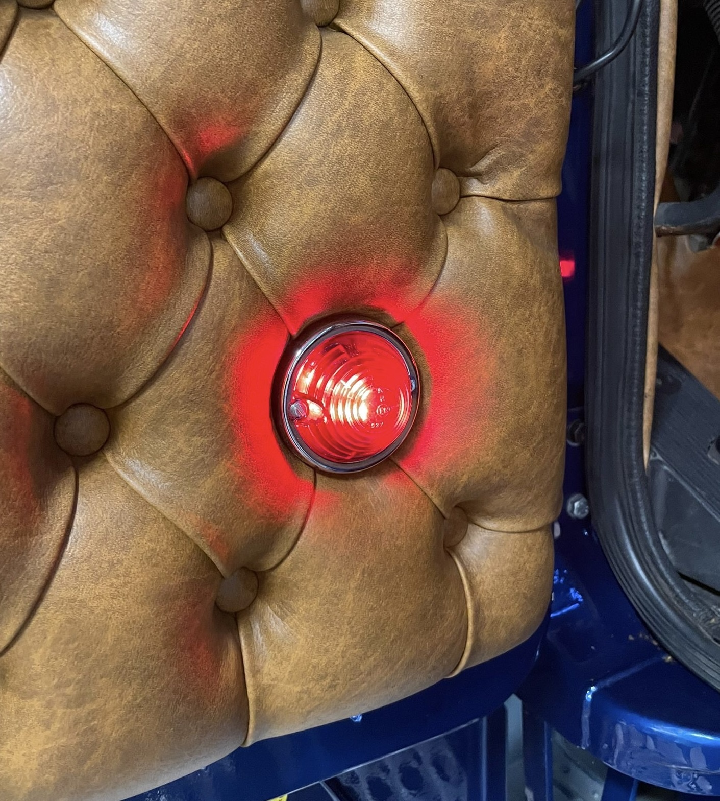 Hella Lampe rot 70 mm
