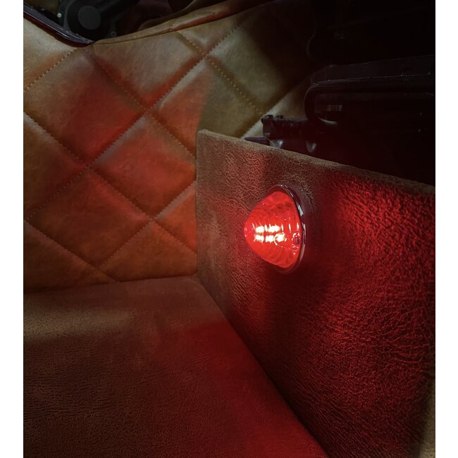 Lampa Hella czerwona 70 mm