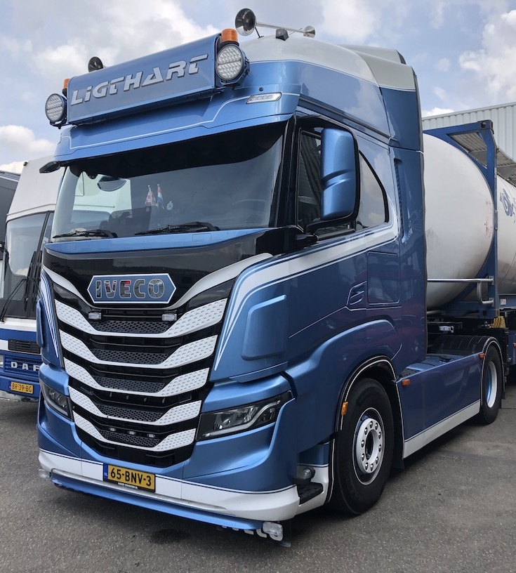GIS Iveco S-WAY Zonneklep verlenger