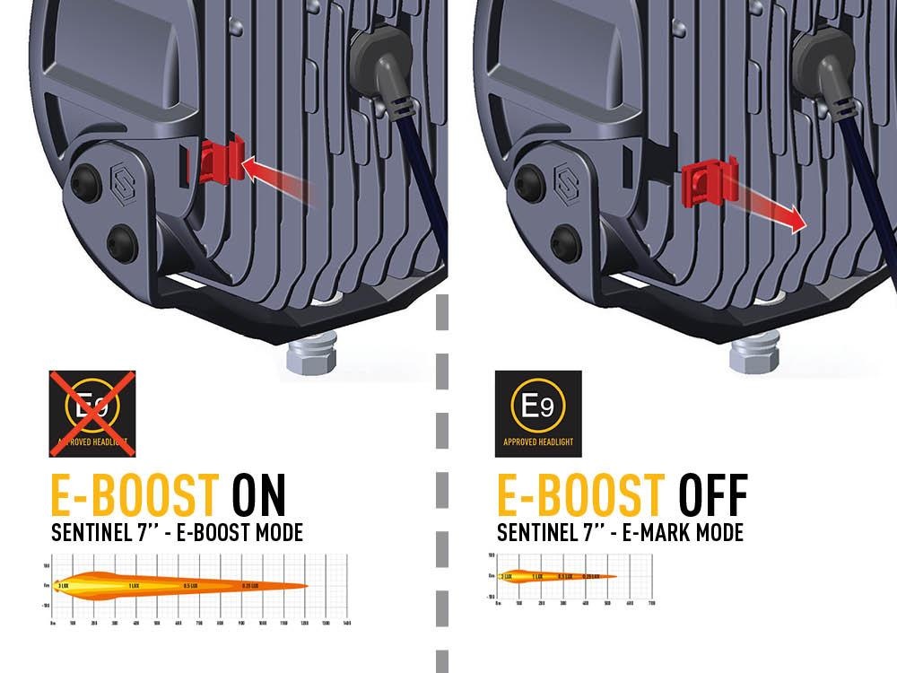 Lazer Sentinel 7" - Sort