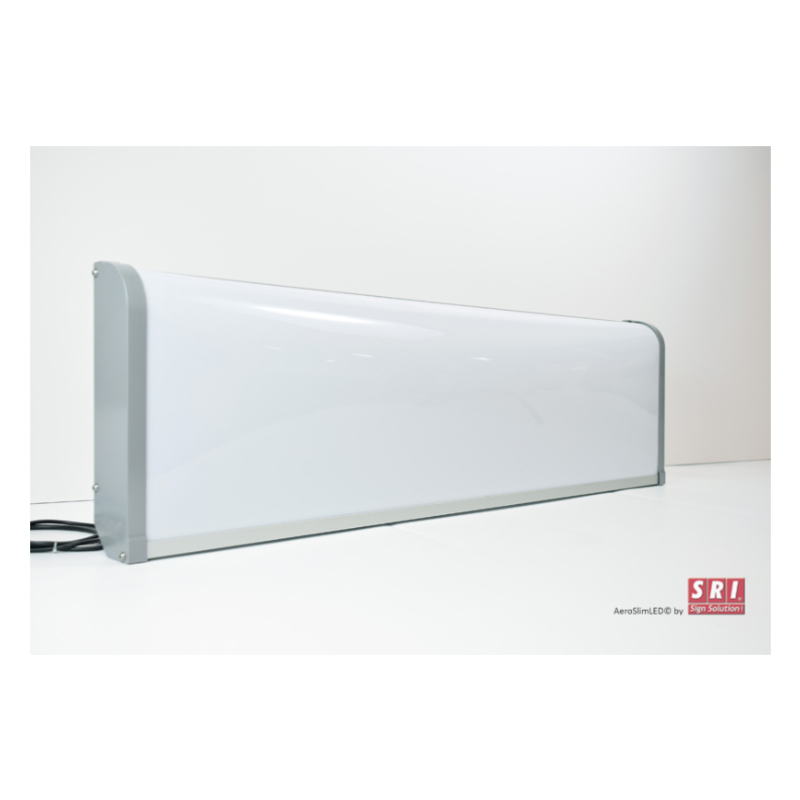 SRI Sign Solution LED-lyskasse 105 x 30 x 8 cm Aeroslim