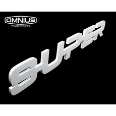 Omnius SUPER 2.0 emblem - Hvid
