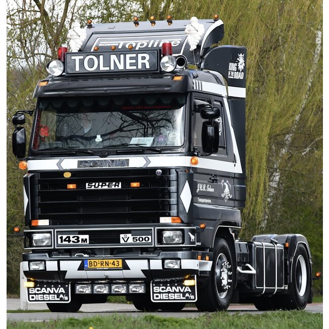 Toplygte Scania 3-series Topline orange