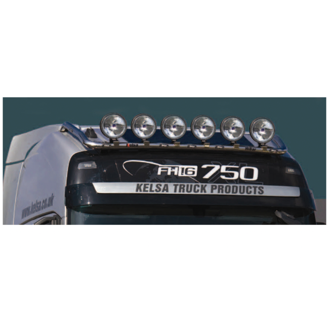 Barre de toit Kelsa Volvo FH4/FH5 Globetrotter & XL avec câblage