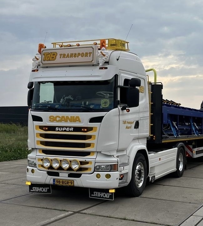 Scania Stalowy bagażnik dachowy seria 4/R Highline CR19