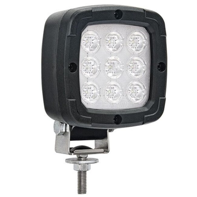LED-arbetslampa 13,5 W/100 x 100 mm