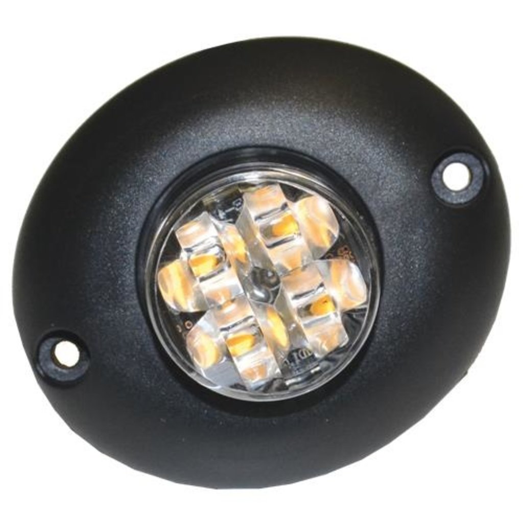 Ecco Feu LED clignotant encastré orange ou blanc