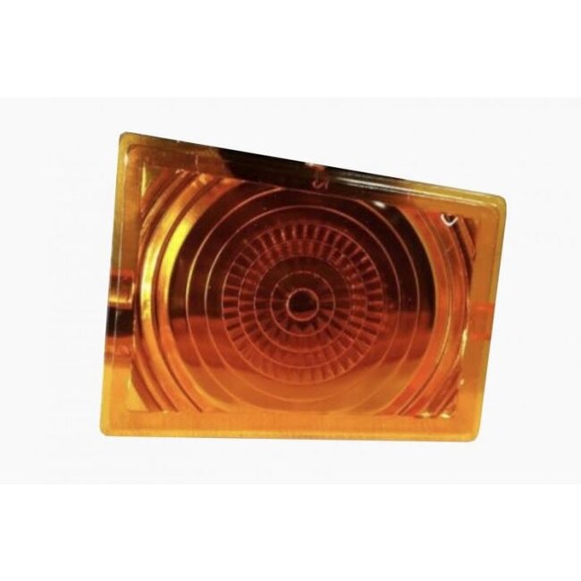 Toplamp lens Scania 2-serie oranje (set)