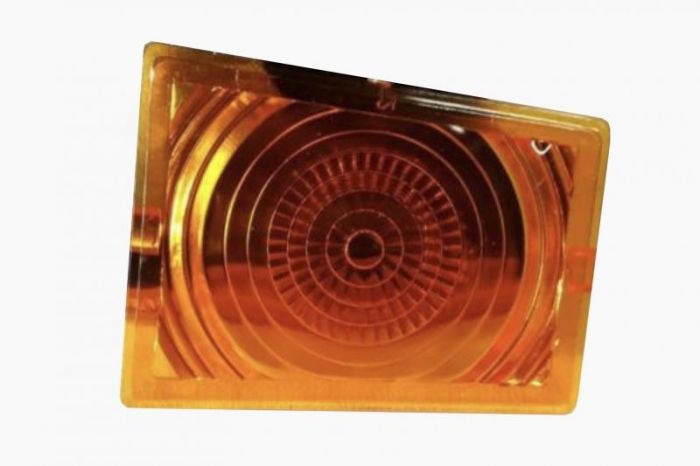 Scania Glas för toppljus till Scania 2-serien, orangefärgat (sats)