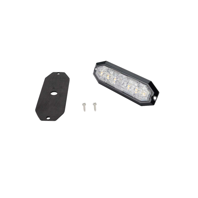 Strands 12 LED Kühlergrill Blinkleuchte orange/weiß 12–24 V