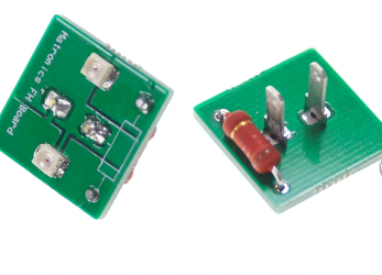 Pomarańczowy komplet zamienny do narożnego reflektora dalekosiężnego Volvo FH4 (kpl.)