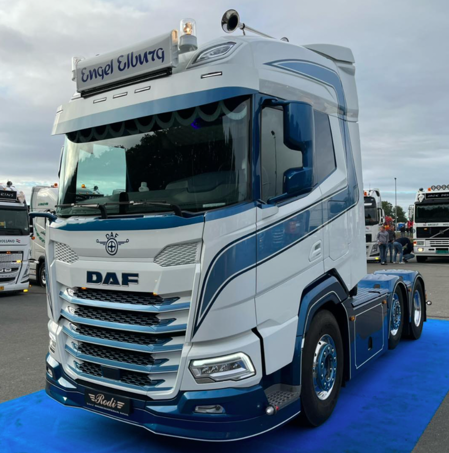 Fox Parts Zonneklep DAF  XF / XG 30cm - Rechte onderzijde