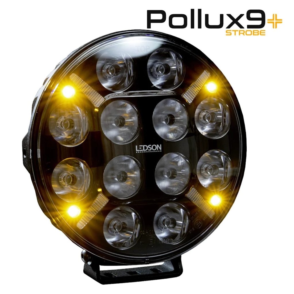 Ledson Lampa stroboskopowa Ledson Pollux9+ z białym i bursztynowym światłem pozycyjnym