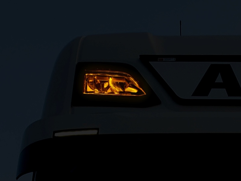 Orange/vitt LED-positionsljus, Sky-light, Scania