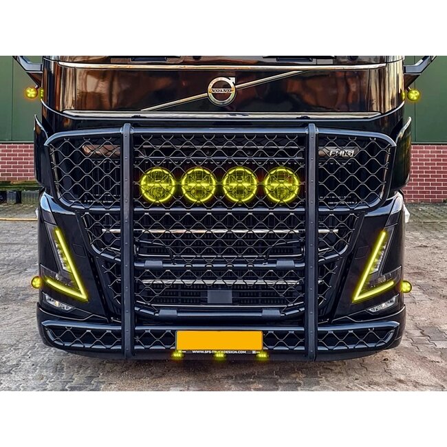 Bursztynowe, żółte lub ciepłe białe światła LED do jazdy dziennej do Volvo FH5+Aero 2020+