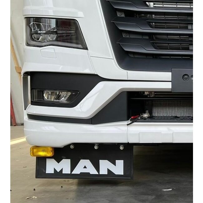 Nice Mudflap with MAN letters 62x40cm