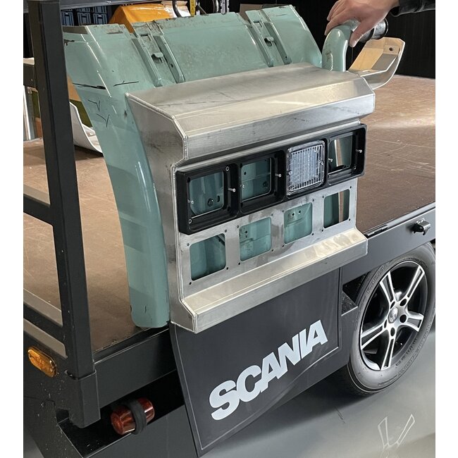 System tylnych lamp GIS z ramkami (komplet)