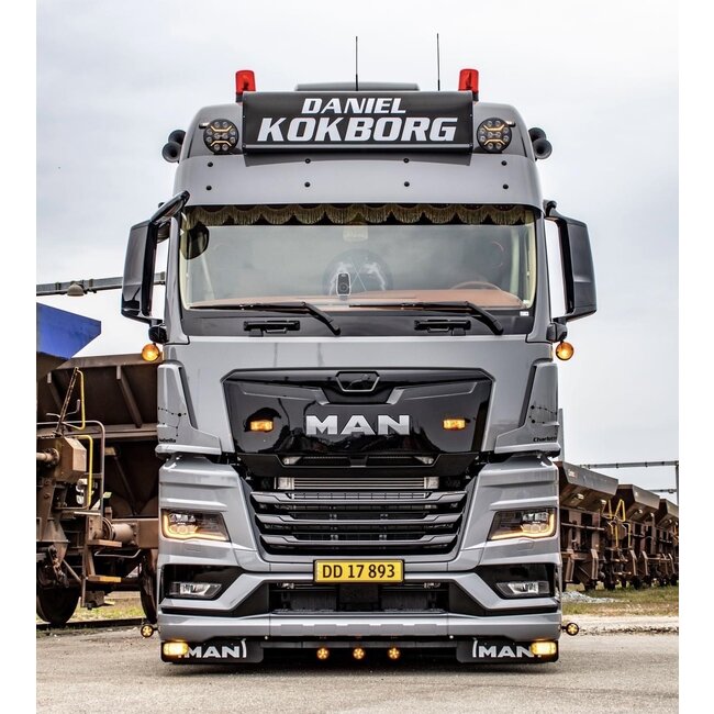 Visière Fox Parts en aluminium pour MAN TGX 2021
