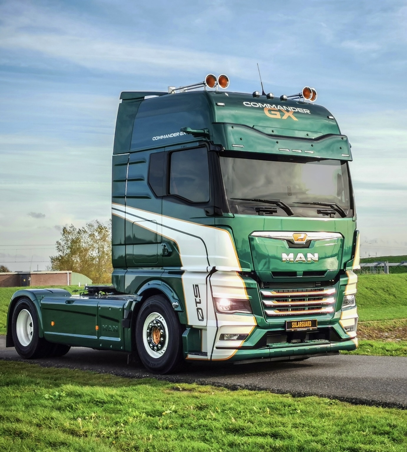 Solarguard Zonneklep MAN TGX 2021