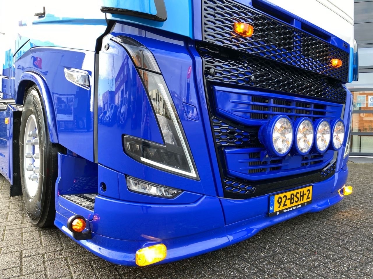 Solarguard bumper spoiler Volvo  FH4/FH5 + FM5 with Talmu's
