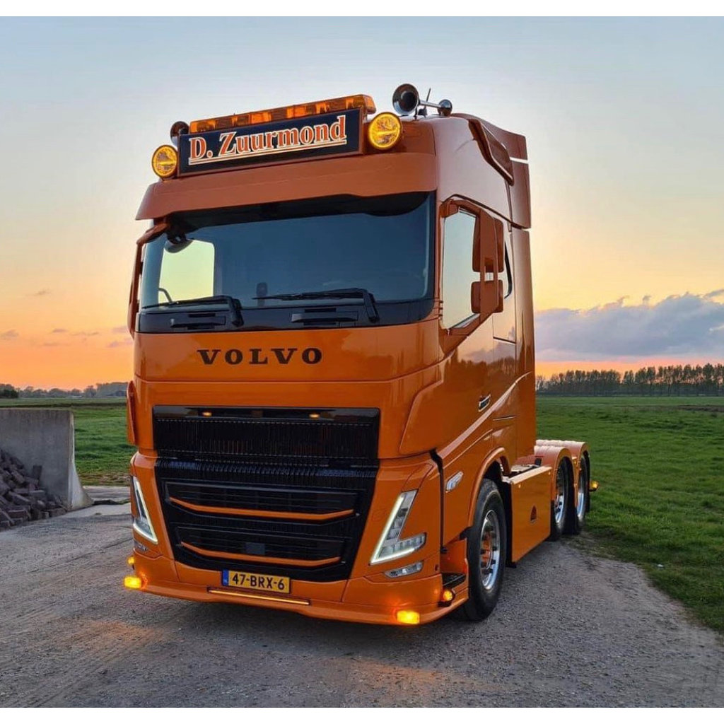 Solarguard Solarguard bumper spoiler Volvo  FH4/FH5 + FM5 with Talmu's