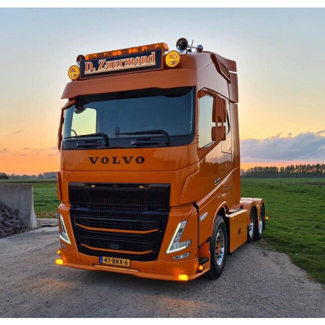 Solarguard bumper spoiler Volvo  FH4/FH5 + FM5 with Talmu's