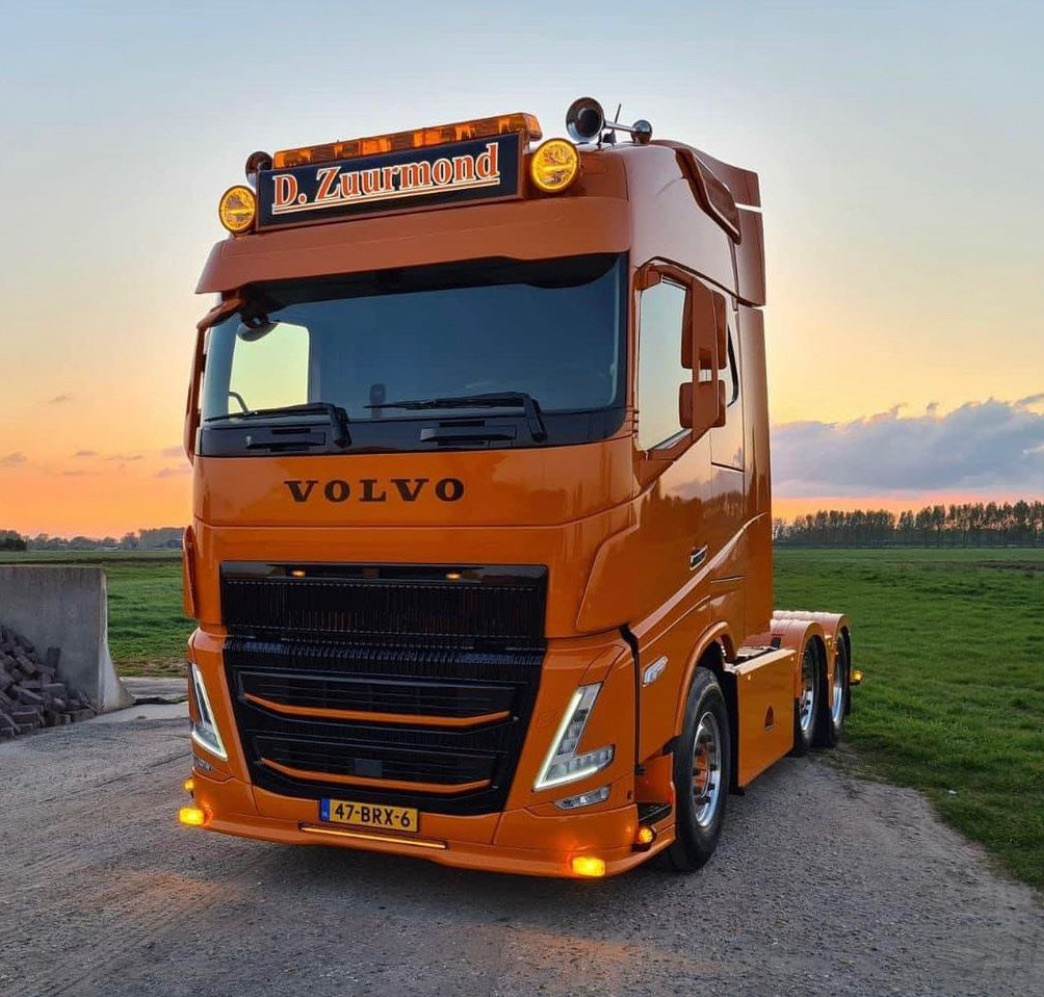 Solarguard bumper spoiler Volvo  FH4/FH5 + FM5 with Talmu's
