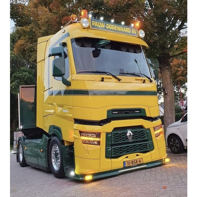 Spoiler sous pare-chocs avant Solarguard Renault T avec Talmu intégrés