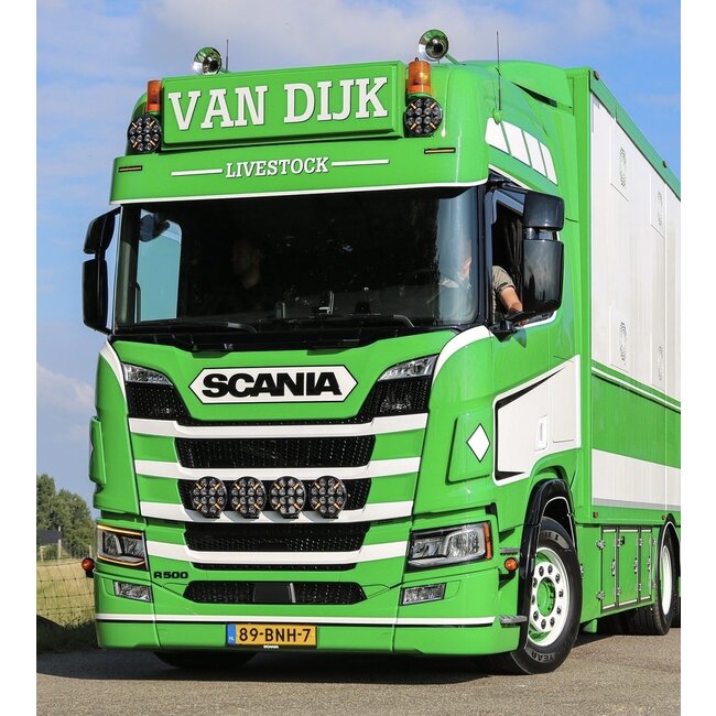 Ledson Pollux9+ Blinkleuchte mit weißer/bernsteingelber Positionsleuchte