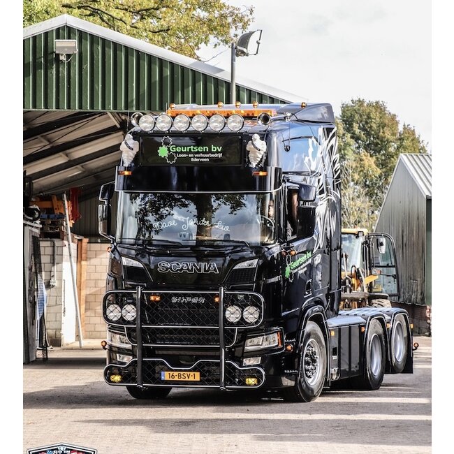 Fox Parts-solskydd, Scania Nextgen, rakt 34 cm