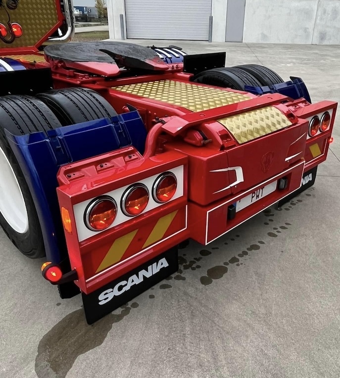 Hella Hella Chrome ring for rear lights 140mm