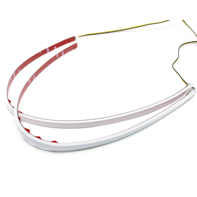 Ledson Dual Color weiß/orange Softleiste